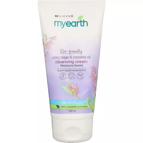 MyEarth Clary Sage & Coconut Oil Moisture Boost Cleansing Face Wash 150ml
