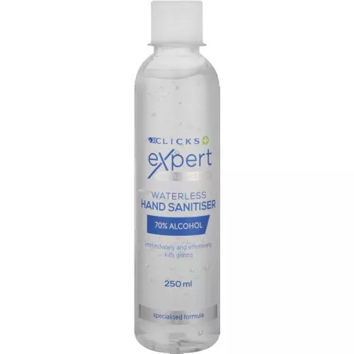 Waterless Hand Sanitiser 70% Alcohol 250ml
