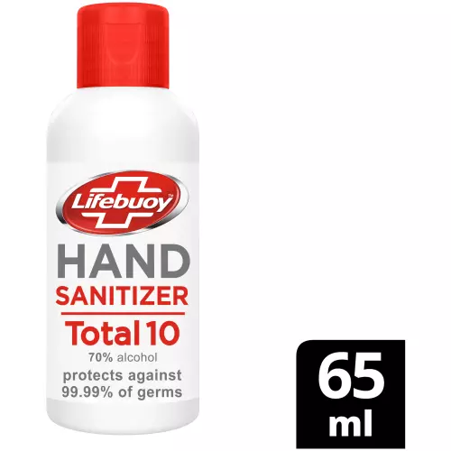Lifebuoy Hand Sanitizer Total 10 65ml Lifebuoy Hand Sanitizer Total 10 65ml