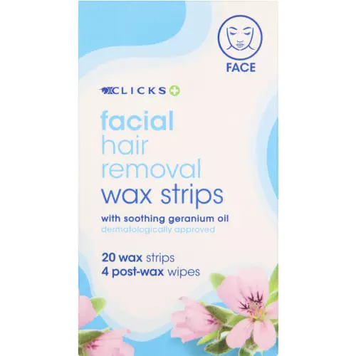 Face Wax Strips 20 Strips Face Wax Strips 20 Strips