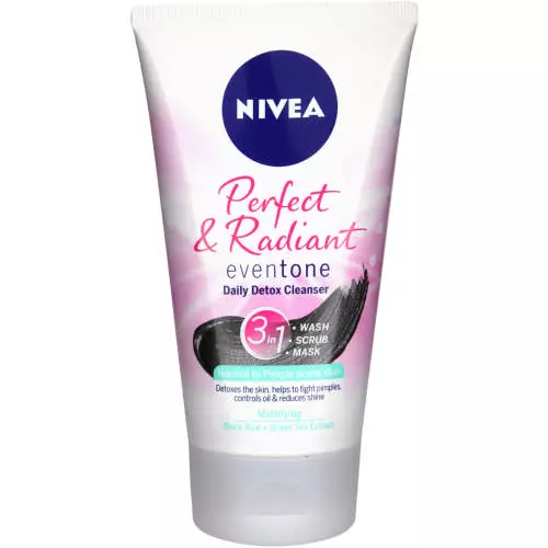 Nivea Perfect & Radiant Charcoal Face Wash 150ml