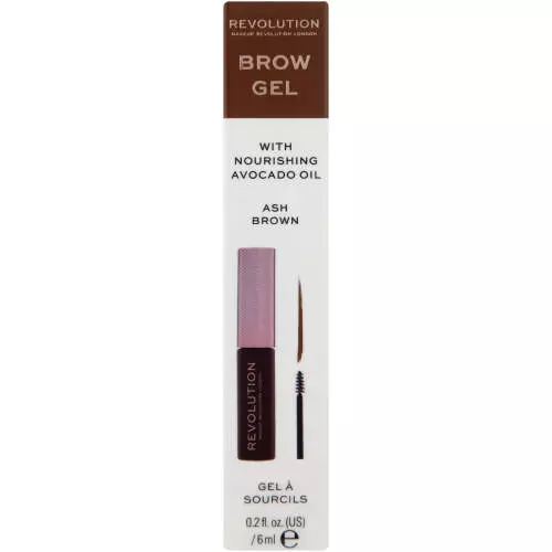 Revolution Brow Gel Ash Brown Revolution Brow Gel Ash Brown