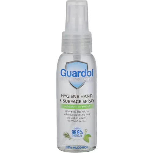 Guardol Hygiene Hand & Surface Spray Tea Tree 60ml Guardol Hygiene Hand & Surface Spray Tea Tree 60ml