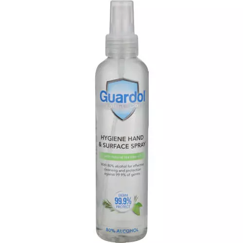 Guardol Hygiene Hand & Surface Spray Tea Tree 200ml Guardol Hygiene Hand & Surface Spray Tea Tree 200ml