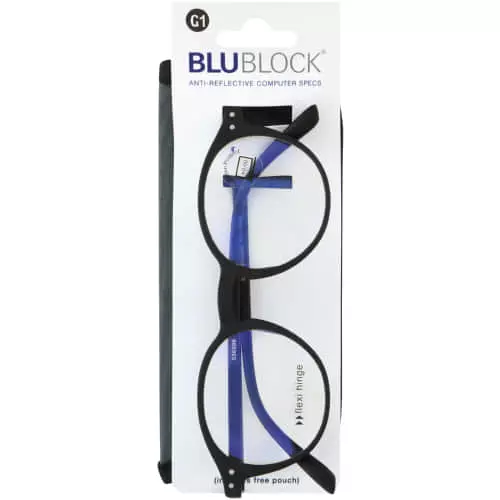 Readwell Round Blue Blocker