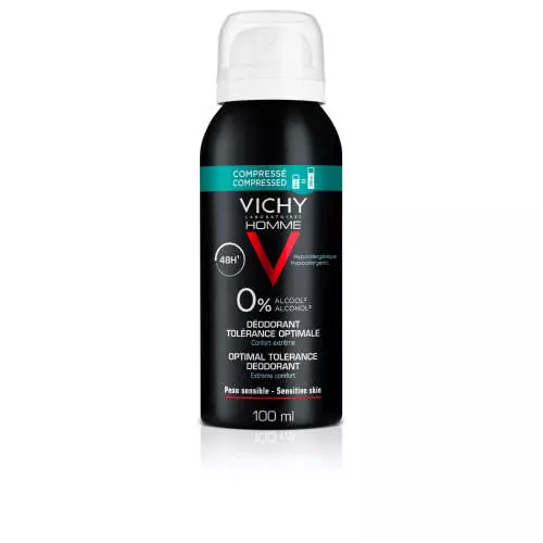 Vichy Homme Deodorant Spray Sensitive 100ml Vichy Homme Deodorant Spray Sensitive 100ml
