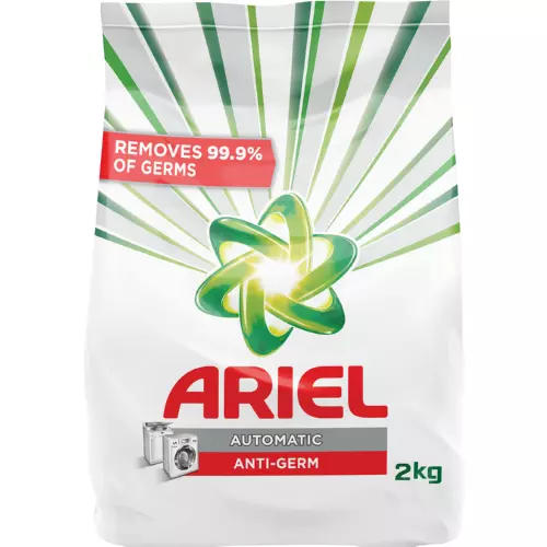 Ariel Auto Washing Powder Antibacterial 2kg Ariel Auto Washing Powder Antibacterial 2kg