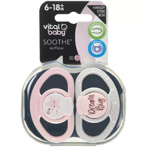 Vital Baby Soother 6-18 Months Vital Baby Soother 6-18 Months