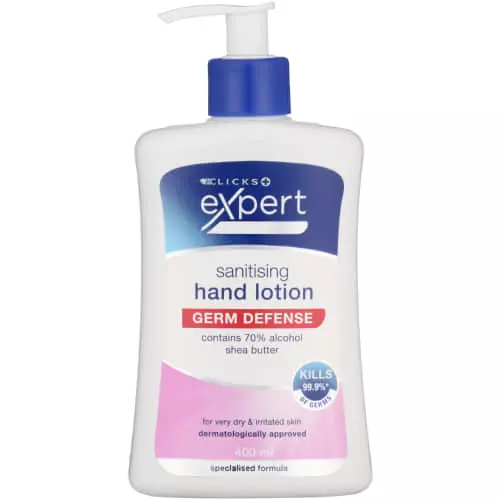 Clicks Expert Hand Sanitizer Cream 400ml Clicks Expert Hand Sanitizer Cream 400ml