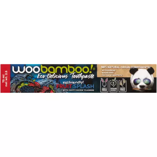 Woobamboo Toothpaste Fruit Splash 75ml Woobamboo Toothpaste Fruit Splash 75ml