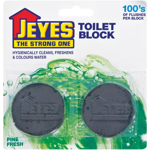 Jeyes Twin Pack Toilet Block Pine Fresh