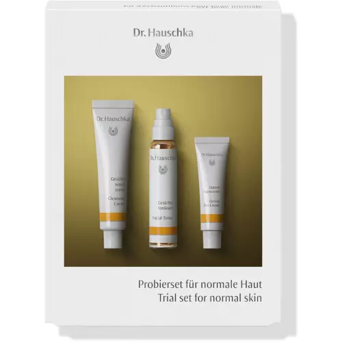 Dr. Hauschka Trial Set For Normal Skin Cleansing Cream 10ml, Facial Toner 10ml & Quince Day Cream 5ml Dr. Hauschka Trial Set For Normal Skin Cleansing Cream 10ml, Facial Toner 10ml & Quince Day Cream 5ml