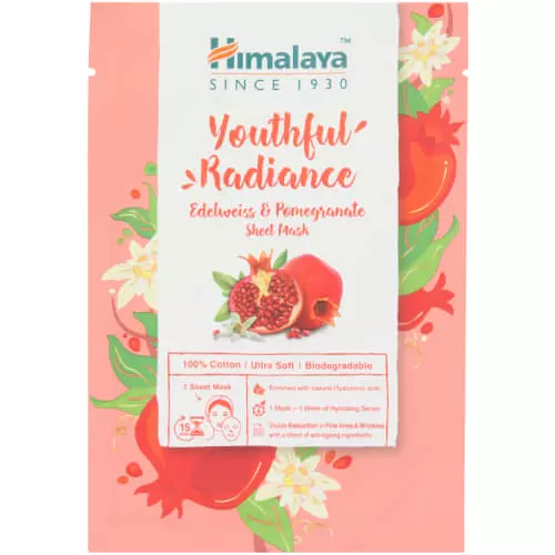 Himalaya Youthful Radiance Pomegranate Sheet Mask