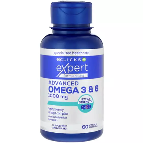 Clicks Expert Advanced Omega 3&6 60 Softgels Clicks Expert Advanced Omega 3&6 60 Softgels