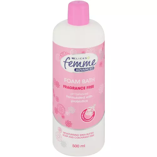 Intimate Foam Bath Fragrance Free 500ml