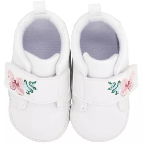 Made 4 Baby Girls Embroidery Baby Sneaker 18-24M