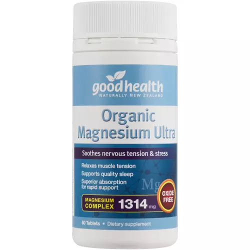 Good Health Organic Magnesium Ultra 60's Good Health Organic Magnesium Ultra 60's