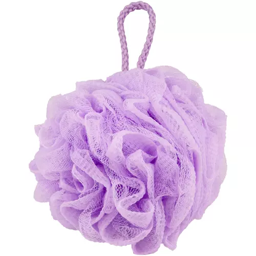Mesh Bath Sponge Purple