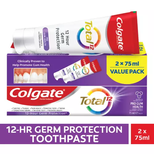 Total 12 Pro Gum Health Toothpaste 2 x 75ml