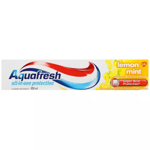 Aquafresh Toothpaste Lemon Mint 100ml