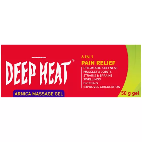Deep Heat Arnica Massage Gel 50g