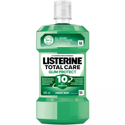 Total Care Gum Protect Mouthwash Fresh Mint 500ml Total Care Gum Protect Mouthwash Fresh Mint 500ml