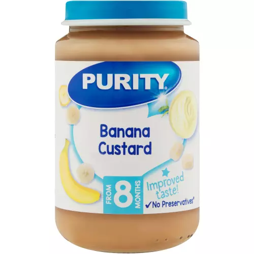 Purity Third Foods Banana & Custard 200ml Purity Third Foods Banana & Custard 200ml