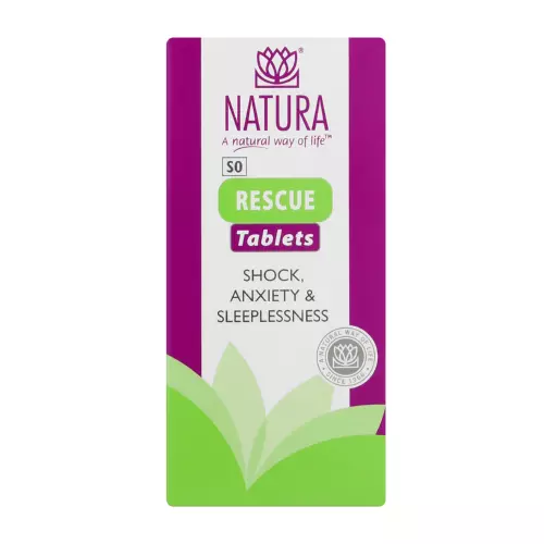 Natura Rescue Shock, Anxiety & Sleeplessness 150 Tablets