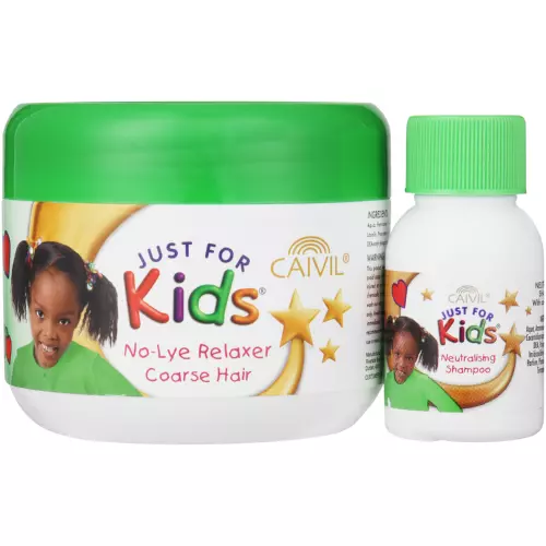 Caivil Just For Kids Relaxer and Neutralising Shampoo Coarse Hair 225ml + 30ml
