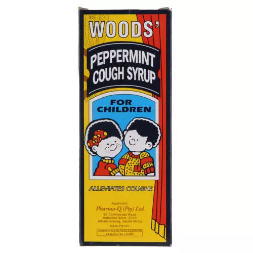 Woods' Peppermint Cough Syrup For Children 100ml Woods' Peppermint Cough Syrup For Children 100ml