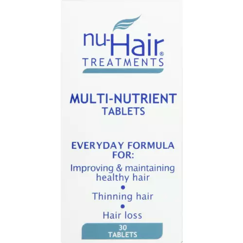 nu-Hair Treatments 30 Multi-nutrient Tablets