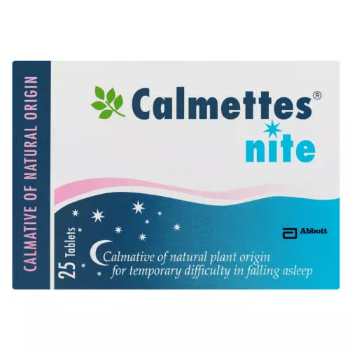 Calmettes Nite Calmative 25 Tablets Calmettes Nite Calmative 25 Tablets