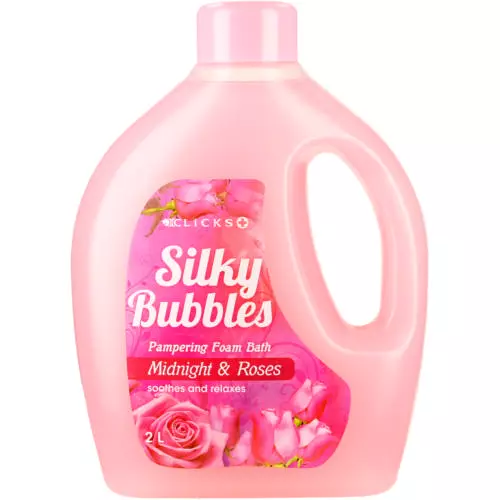 Clicks Foam Bath Midnight & Roses 2L