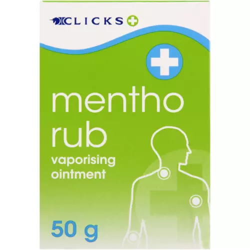 Clicks Mentho Rub Vaporising Ointment 50g