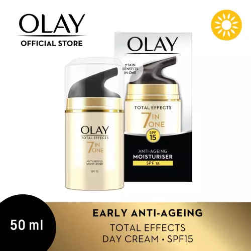 Olay Total Effects SPF15 7-in-1 Anti Aging Moisturiser 50ml Olay Total Effects SPF15 7-in-1 Anti Aging Moisturiser 50ml