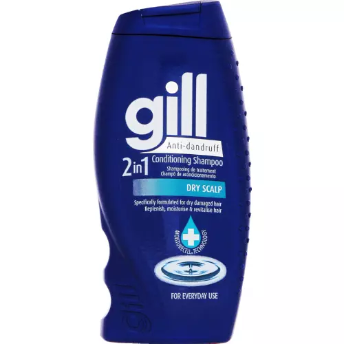 Gill Anti-Dandruff 2-In-1 Conditioning Shampoo Dry Scalp 200ml