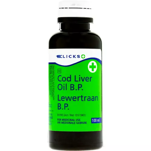 Clicks Cod Liver Oil B.P 100ml Clicks Cod Liver Oil B.P 100ml
