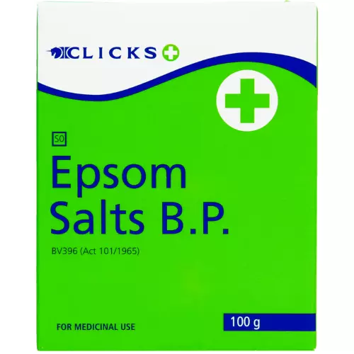 Clicks Epsom Salt B.P 100g Clicks Epsom Salt B.P 100g
