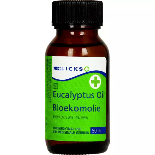 Clicks Eucalyptus Oil 50ml Clicks Eucalyptus Oil 50ml
