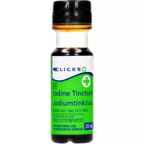 Clicks Iodine Tincture 20ml Clicks Iodine Tincture 20ml