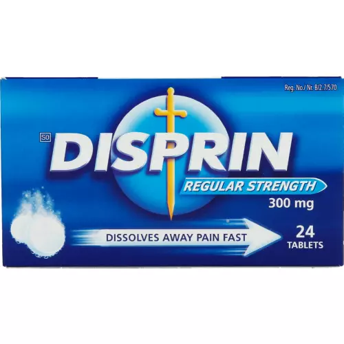 Disprin Regular Strength 24 Tablets Disprin Regular Strength 24 Tablets