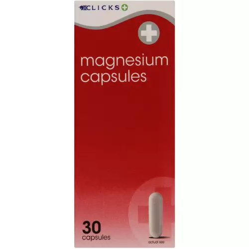 Magnesium Capsules 30 Capsules