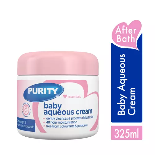 Purity Essentials Baby Aqueous Cream 325ml Purity Essentials Baby Aqueous Cream 325ml