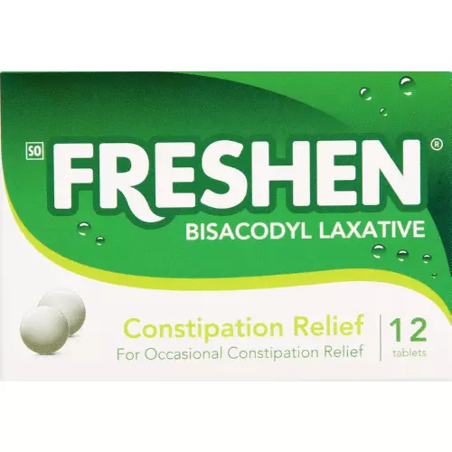 Freshen Bisacodyl Laxative 12 Tablets Freshen Bisacodyl Laxative 12 Tablets
