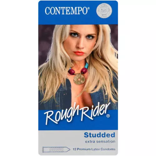 Contempo Rough Rider Premium Latex Condoms 12 Pack Contempo Rough Rider Premium Latex Condoms 12 Pack