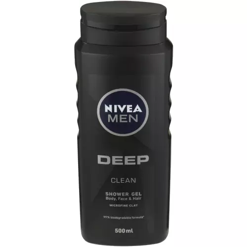 Nivea Men Shower Gel Deep 500ml Nivea Men Shower Gel Deep 500ml
