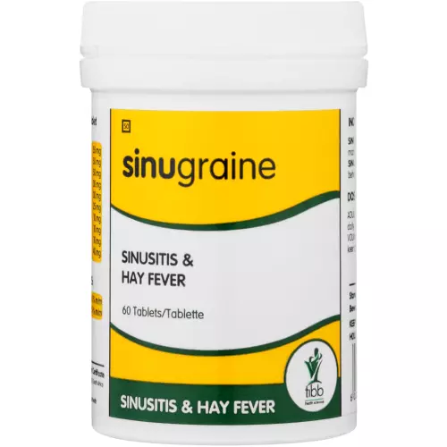 Sinugraine Sinusitis & Hay Fever Tablets 60 Tablets Sinugraine Sinusitis & Hay Fever Tablets 60 Tablets
