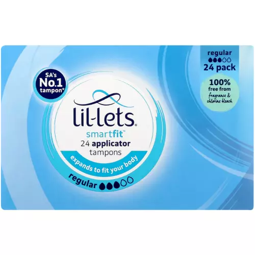 Lil-Lets Applicator Tampons Regular 24 Tampons
