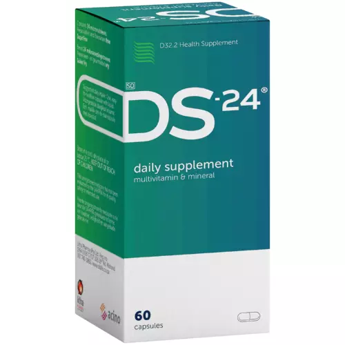 DS-24 Multivitamin And Mineral Daily Supplement 60 Capsules DS-24 Multivitamin And Mineral Daily Supplement 60 Capsules