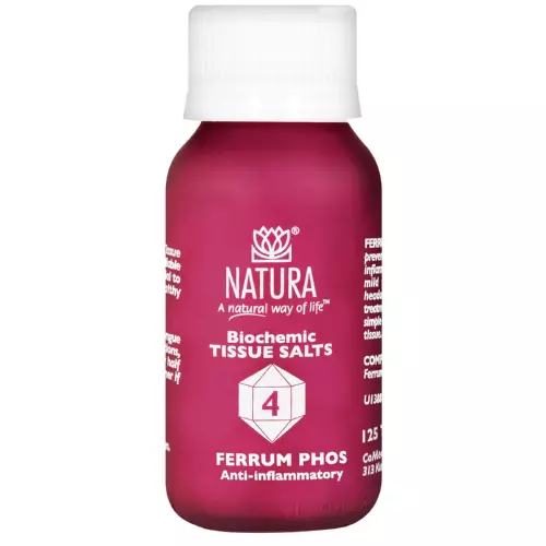 Natura Biochemic Tissue Salts Ferrum Phos 125 Tablets
